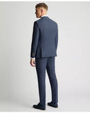 Slim Fit Paco Jacket - Slate Blue