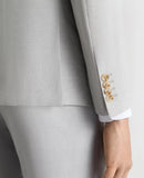 Double Breasted Marino Jacket - Light Blue