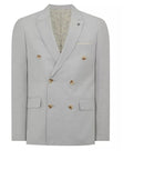 Double Breasted Marino Jacket - Light Blue