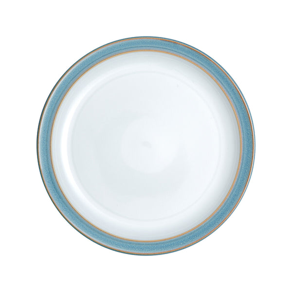 Azure Small Rimmed Plate