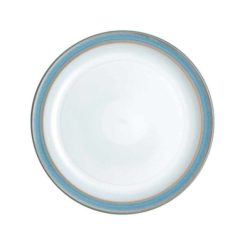 Azure Small Rimmed Plate