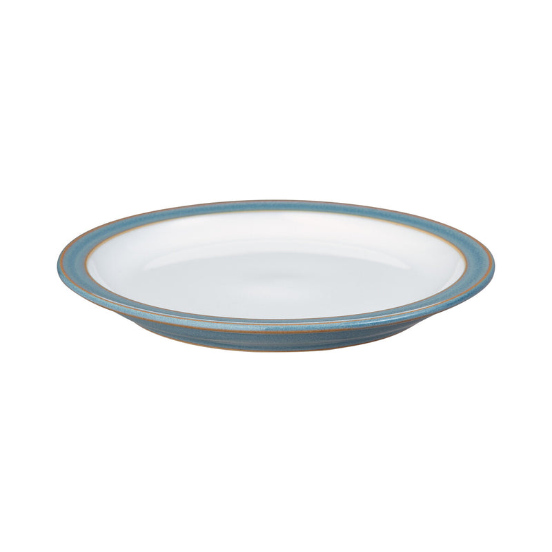 Azure Small Rimmed Plate