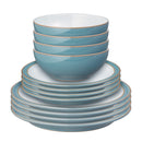 Azure Rimmed 12 Piece Box Set