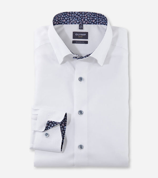 Luxor Modern Fit Shirt - White