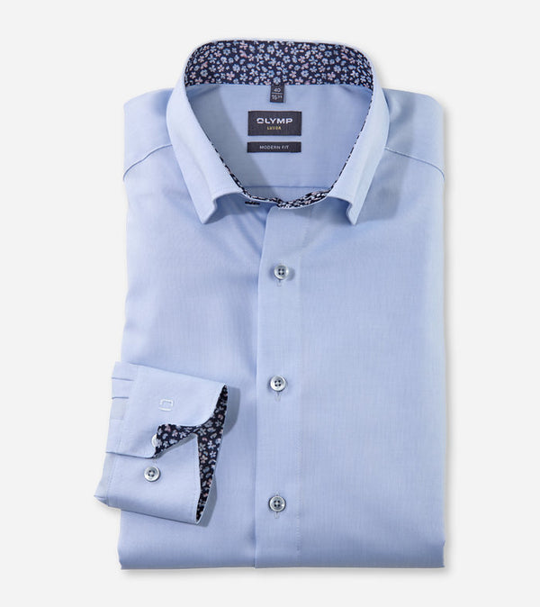 Luxor Modern Fit Shirt - Light Blue