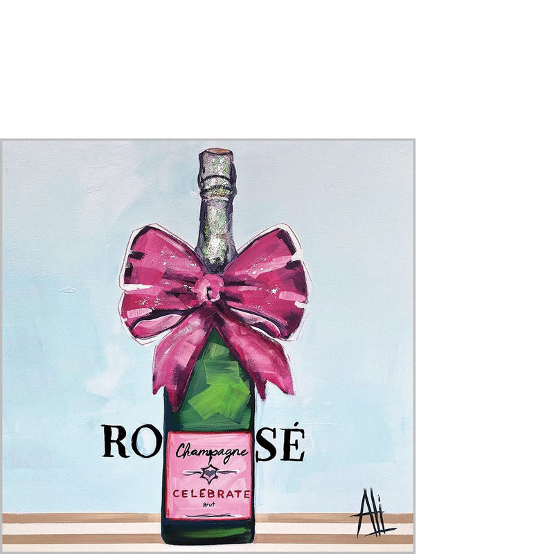 Pack of 20 Cocktail Napkins - Cadeau Rose