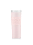 Travel Mug 0.45L with Clear Lid - Strawberry