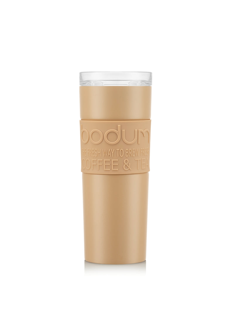 Travel Mug 0.45L with Clear Lid - Iced Vanilla Latte