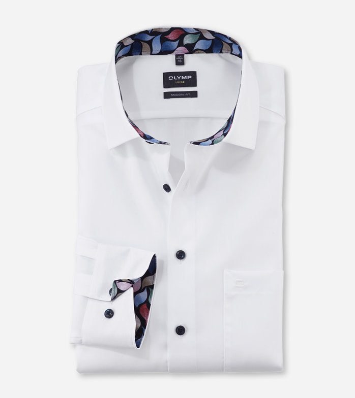 Luxor Modern Fit Shirt - White