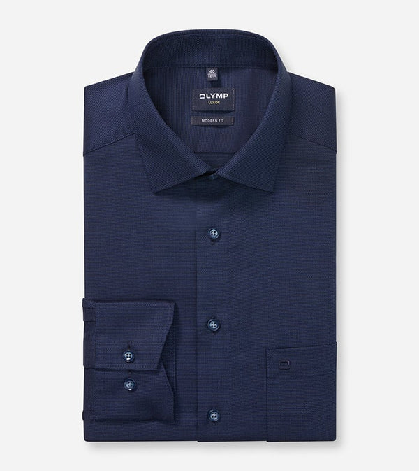 Modern Fit Shirt - Marine