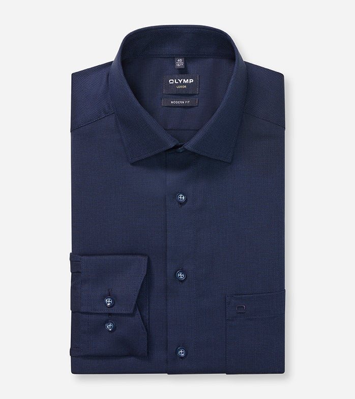 Modern Fit Shirt - Marine
