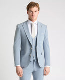 Slim Fit Massa Suit Jacket - Sky Blue