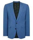 Slim Fit Massa Suit Jacket - Air Force Blue