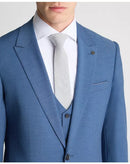 Slim Fit Massa Suit Jacket - Air Force Blue