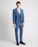 Slim Fit Massa Suit Jacket - Air Force Blue