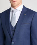 Tapered Fit Palucci Mix & Match Suit Jacket - Slate Blue