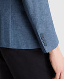 Alto Linen Mix Jacket - Royal Blue
