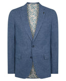 Alto Linen Mix Jacket - Royal Blue