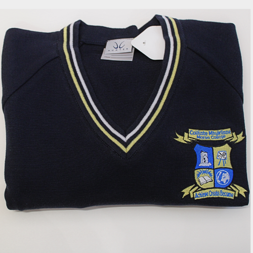 Cotton/Acrylic Jumper - Navy