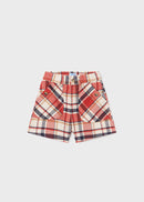 Plaid Shorts - Red