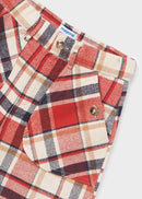 Plaid Shorts - Red