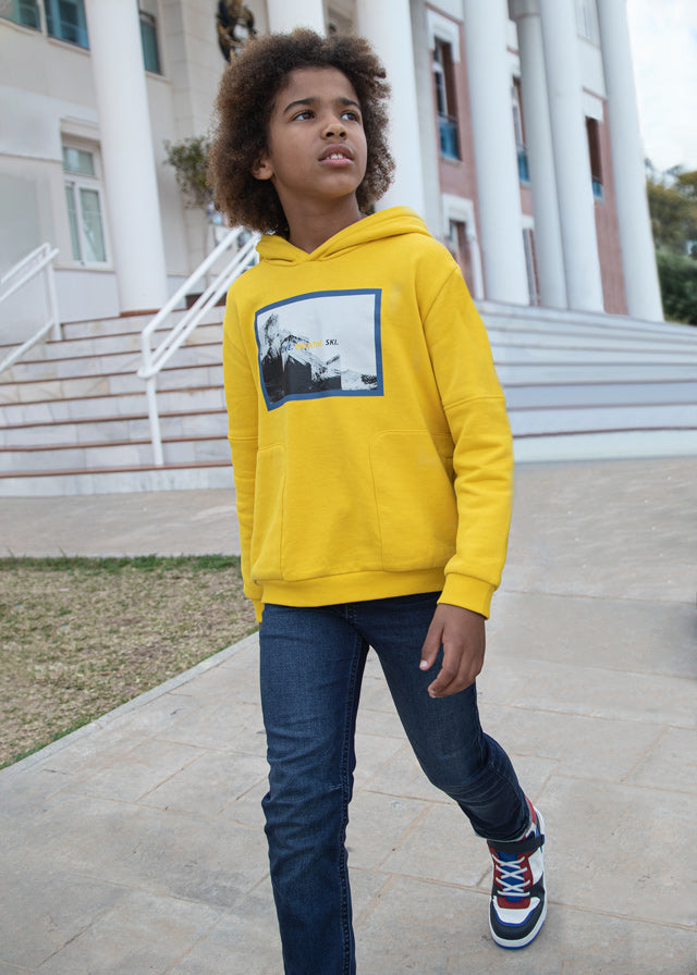 Soft Denim Joggers - Dark