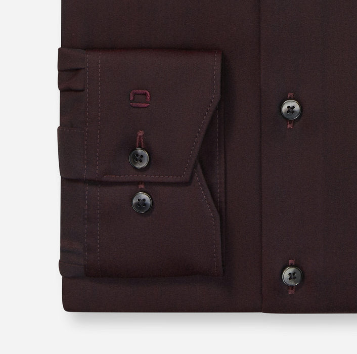Modern Fit Shirt - Bordeaux