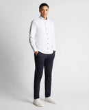Tapered Fit Frank Shirt - White