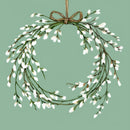 Pack of 20 Napkins - Springtime Wreath