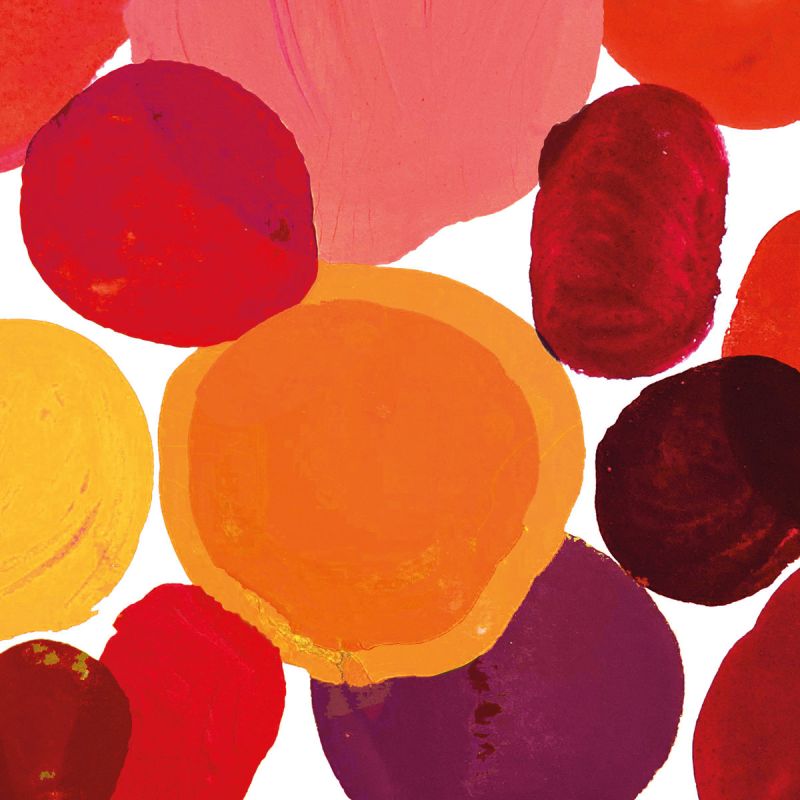 Pack of 20 Napkins - Arrangement in Red