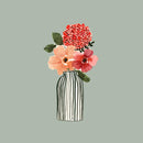 Pack of 20 Napkins - Flores