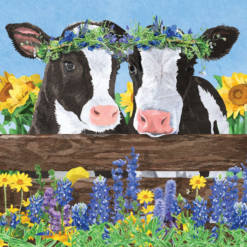 Pack of 20 Cocktail Napkins - Borden & Clover