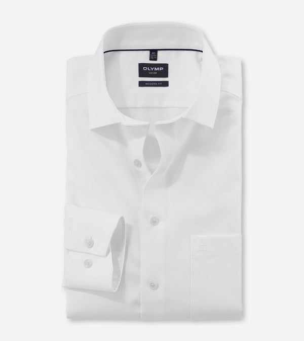 Luxor Modern Fit Shirt - White