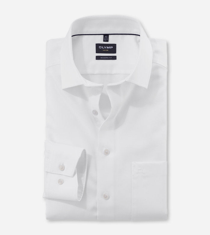 Luxor Modern Fit Shirt - White