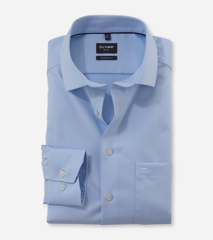 Modern Fit Shirt - Light Blue