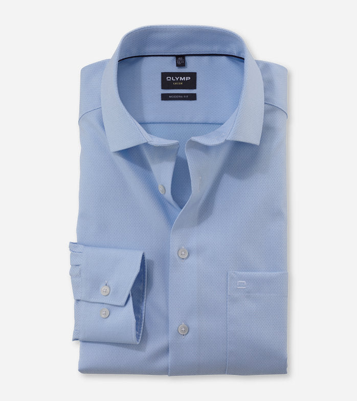 Luxor Modern Fit Shirt - Blue