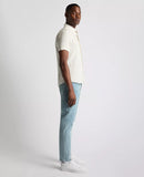 Linen Blend Short Sleeve Shirt - Oatmeal