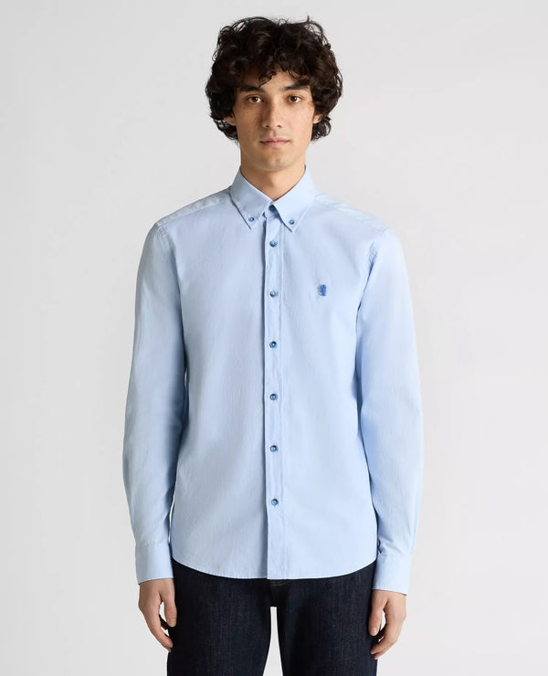 Slim/Oscar Shirt - Light Blue Grey