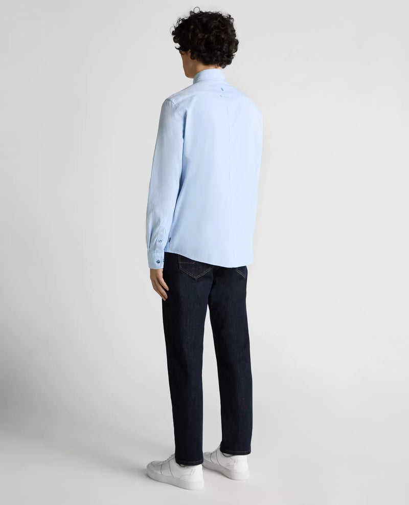 Slim/Oscar Shirt - Light Blue Grey