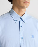 Slim/Oscar Shirt - Light Blue Grey