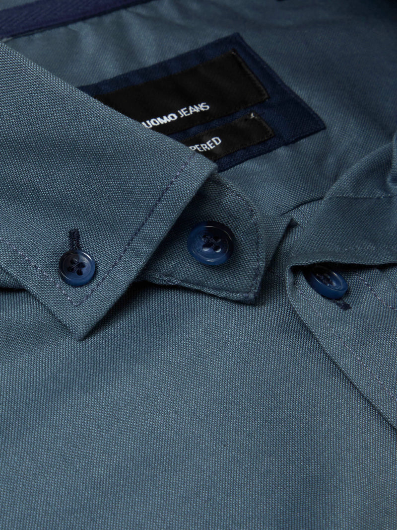 Tapered/Parker Shirt - Air Force Blue