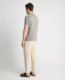 Tapered Short Sleeve Shirt - Charcoal