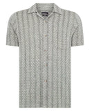 Tapered Short Sleeve Shirt - Charcoal