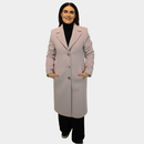 Stitch Pocket Coat - Mushroom