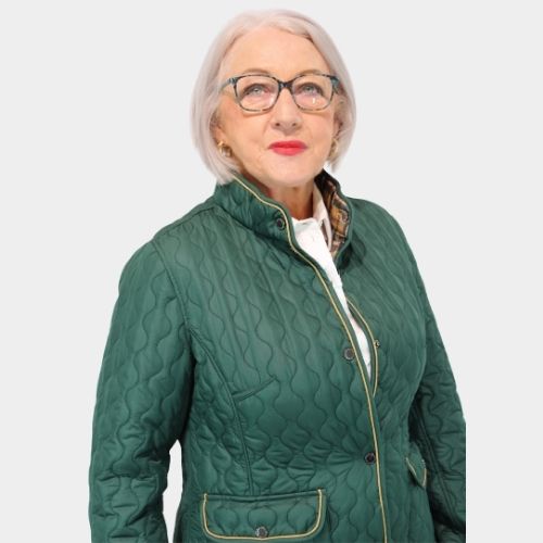 Reversible Jacket - Dark Olive/light Taupe