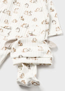 Dungaree with Hat - Natural