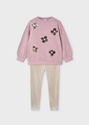 Seguin Jumper & Leggings Set - Rose