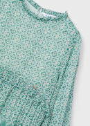 Pleated Dress - Jade