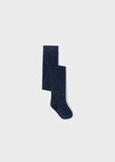 Lurex Tights - Navy