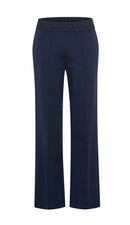 Back In Bloom Trousers - Ink Blue
